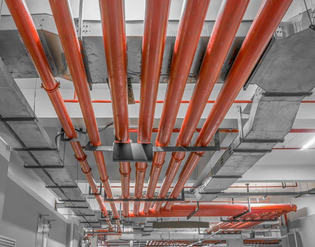 Nissan Industrial Fire Alarm & Sprinkler System.